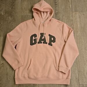 GAP Logo Men's Pink Hoodie